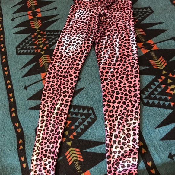 Blackmilk Pink Panther Leggings - Picture 4 of 6